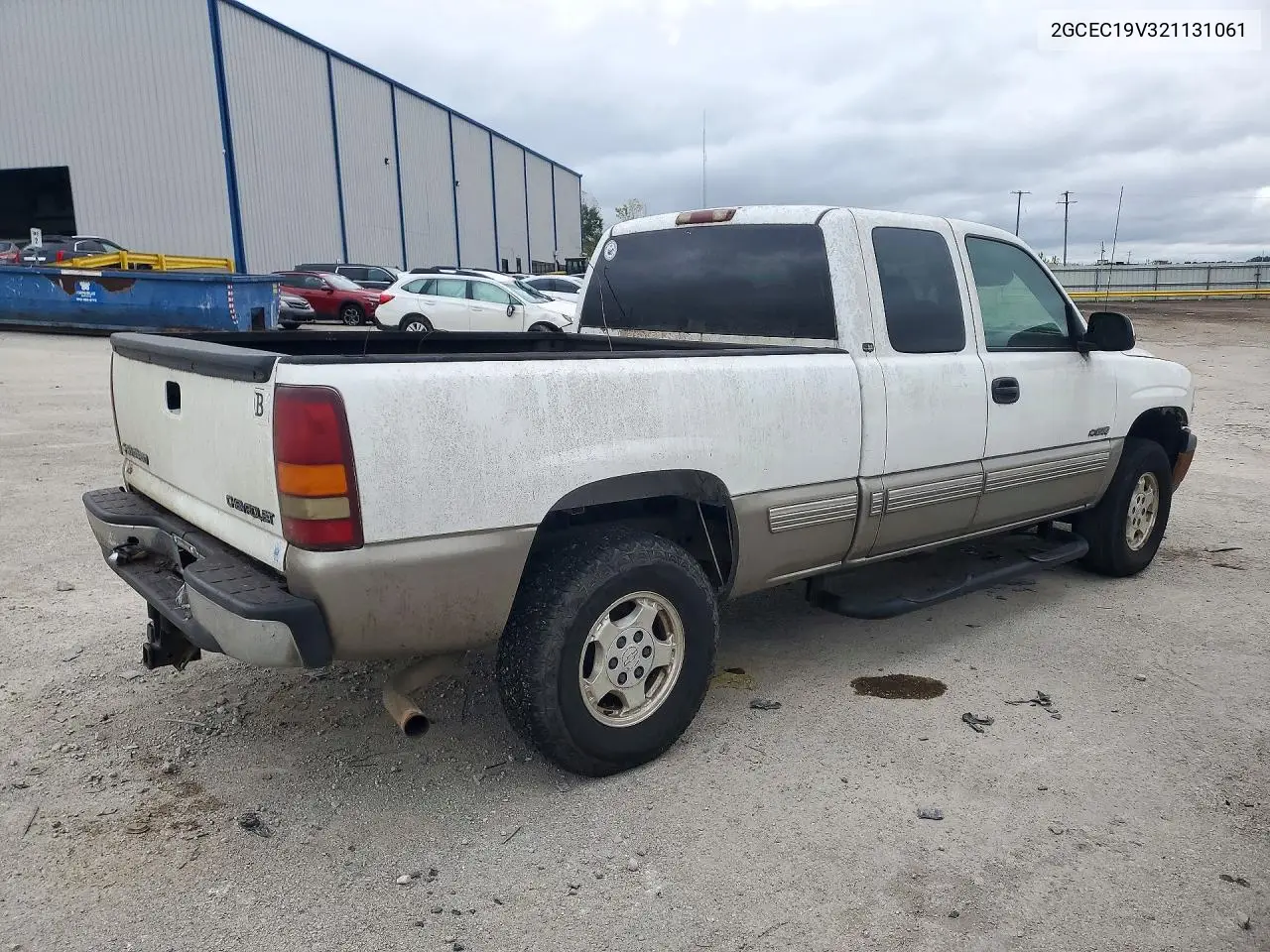 2002 CHEVROLET SILVERADO VIN 2GCEC19V321131061 — фото 3