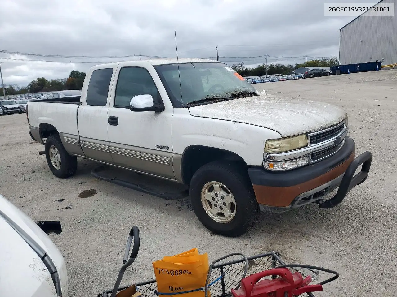 2002 CHEVROLET SILVERADO VIN 2GCEC19V321131061 — фото 4