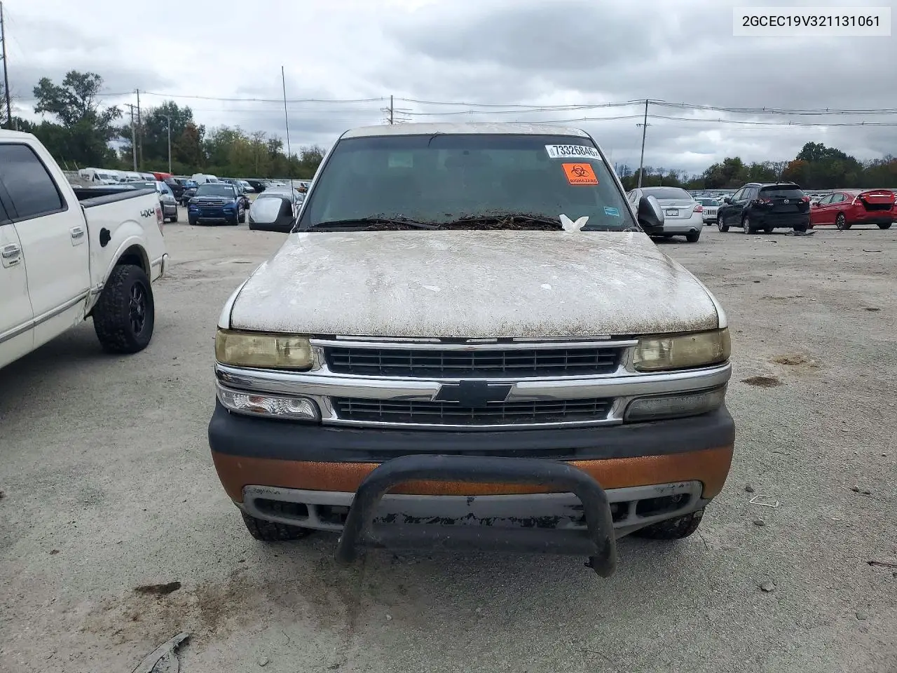 2002 CHEVROLET SILVERADO VIN 2GCEC19V321131061 — фото 5