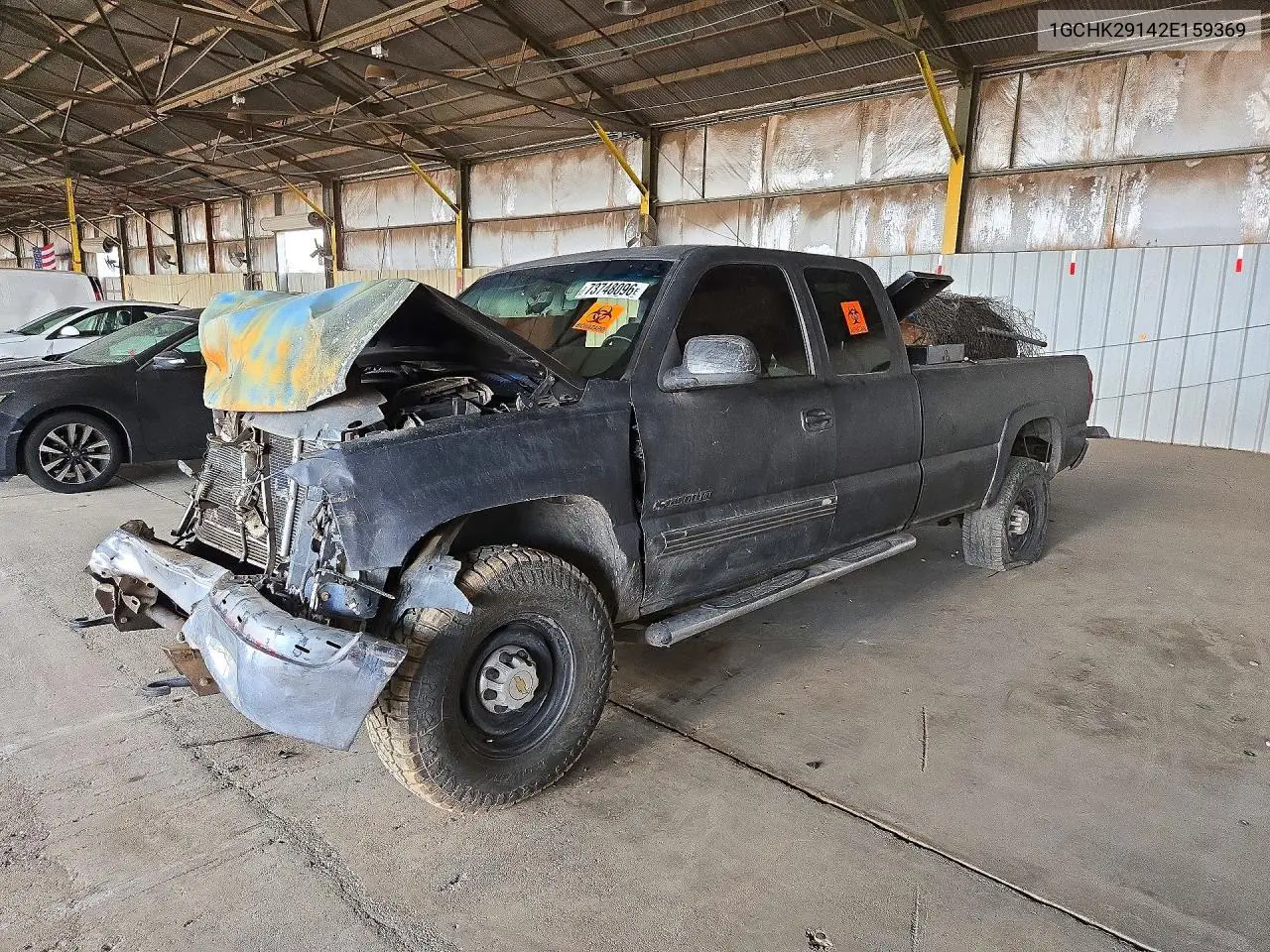 CHEVROLET SILVERADO 2002, VIN 1GCHK29142E159369