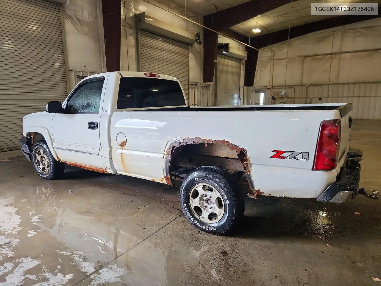 2003 CHEVROLET SILVERADO VIN 1GCEK14T33Z176406 — фото 2