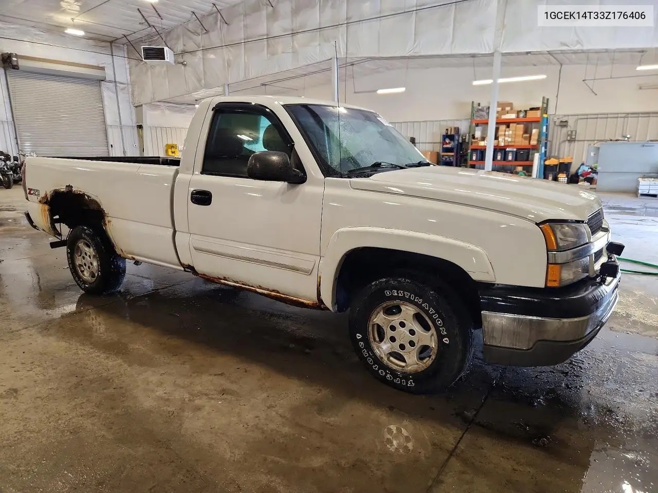 2003 CHEVROLET SILVERADO VIN 1GCEK14T33Z176406 — фото 4