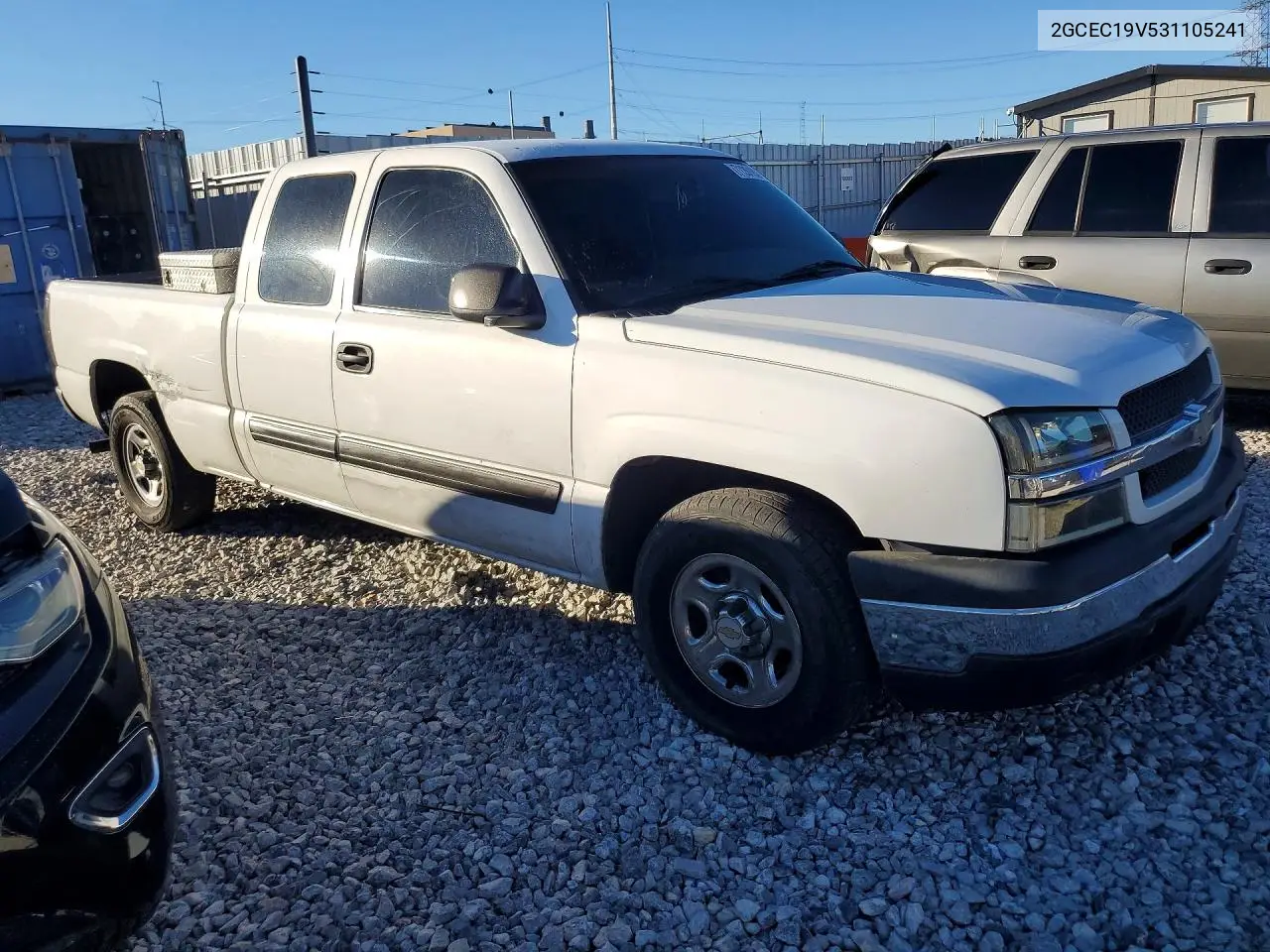 2003 CHEVROLET SILVERADO VIN 2GCEC19V531105241 — фото 4