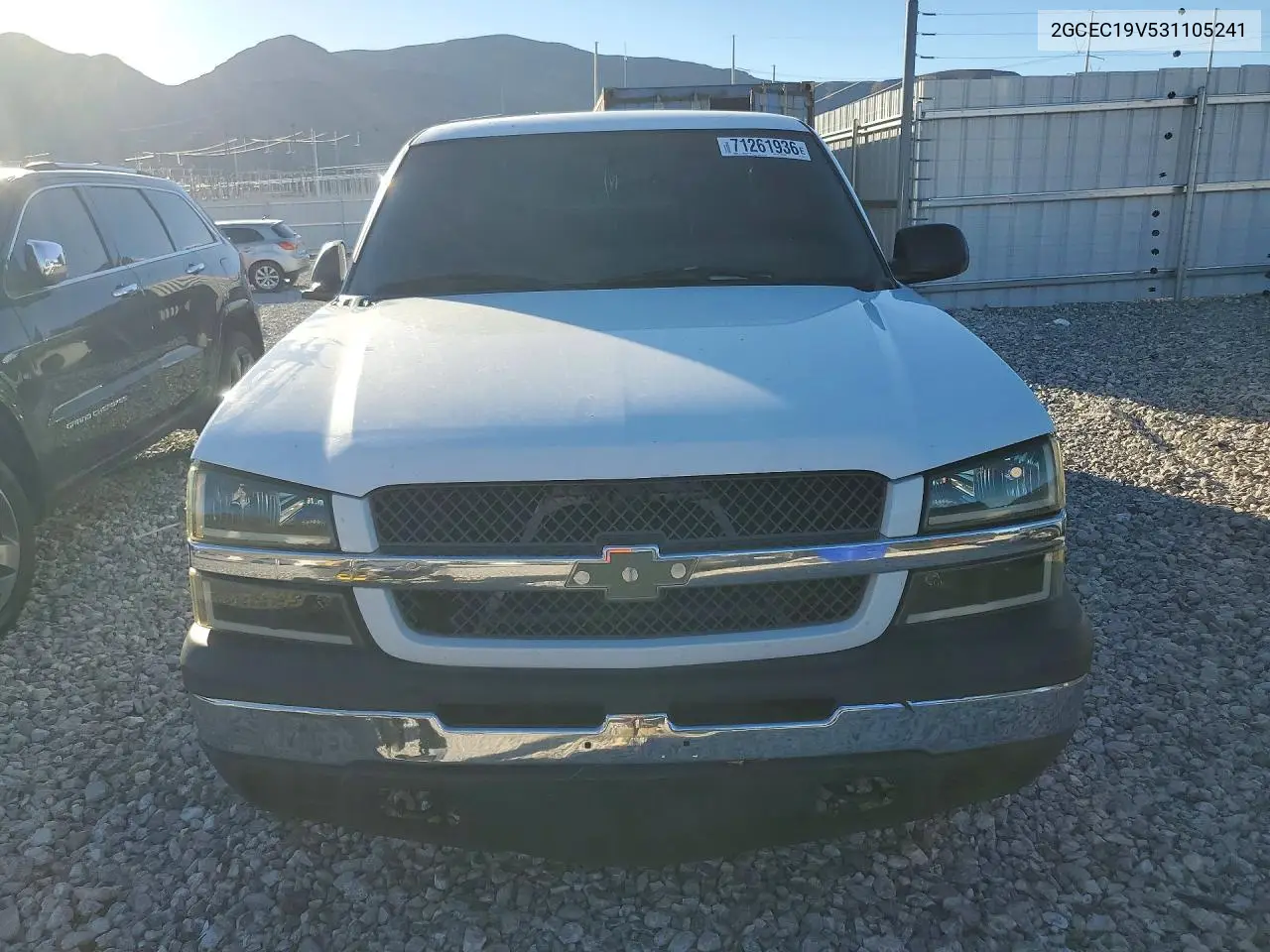 2003 CHEVROLET SILVERADO VIN 2GCEC19V531105241 — фото 5