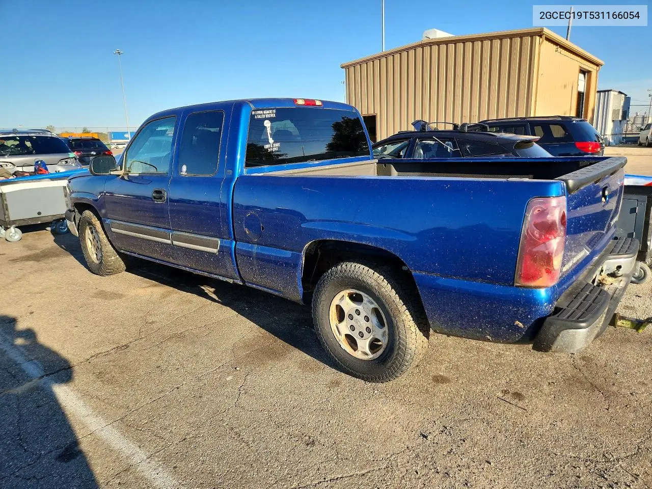 2003 CHEVROLET SILVERADO VIN 2GCEC19T531166054 — фото 2