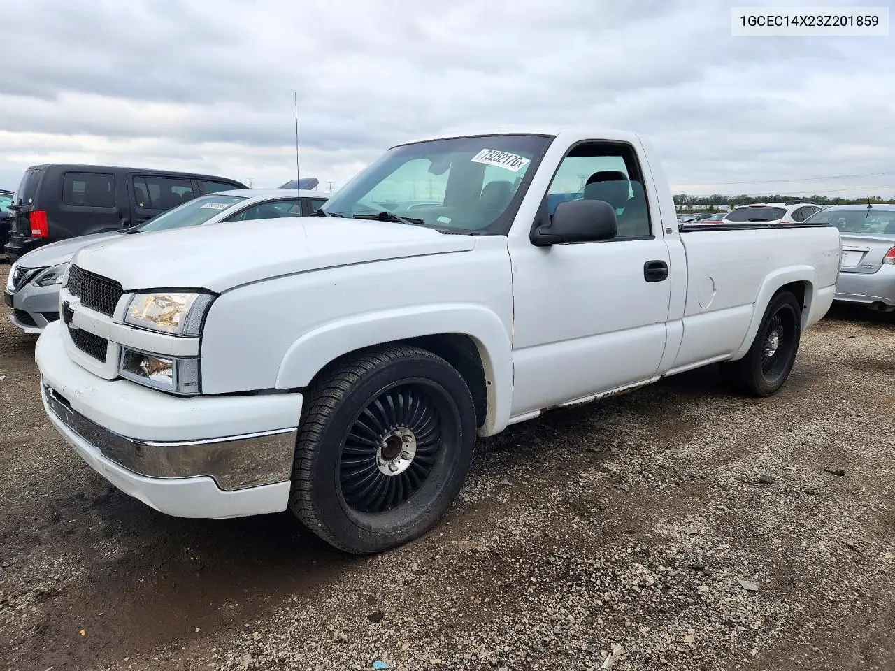 CHEVROLET SILVERADO 2003, VIN 1GCEC14X23Z201859