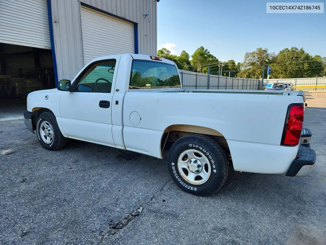 2004 CHEVROLET SILVERADO VIN 1GCEC14X74Z186745 — фото 2