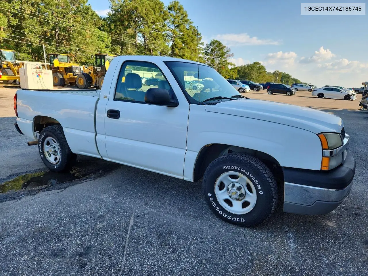 2004 CHEVROLET SILVERADO VIN 1GCEC14X74Z186745 — фото 4