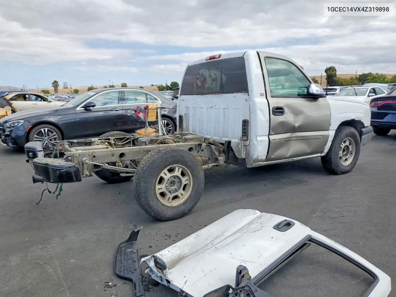 2004 CHEVROLET SILVERADO VIN 1GCEC14VX4Z319898 — фото 3