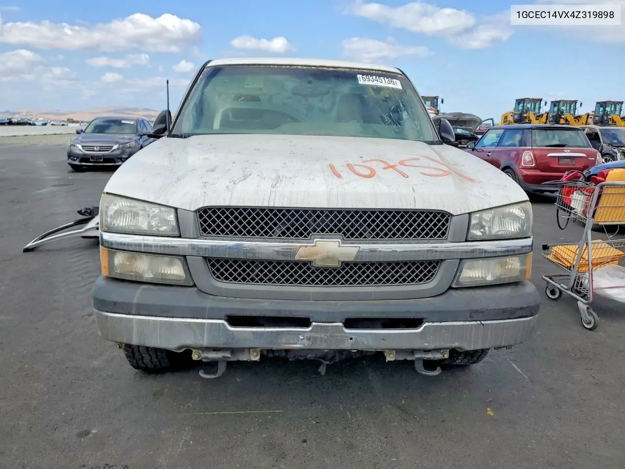 2004 CHEVROLET SILVERADO VIN 1GCEC14VX4Z319898 — фото 5