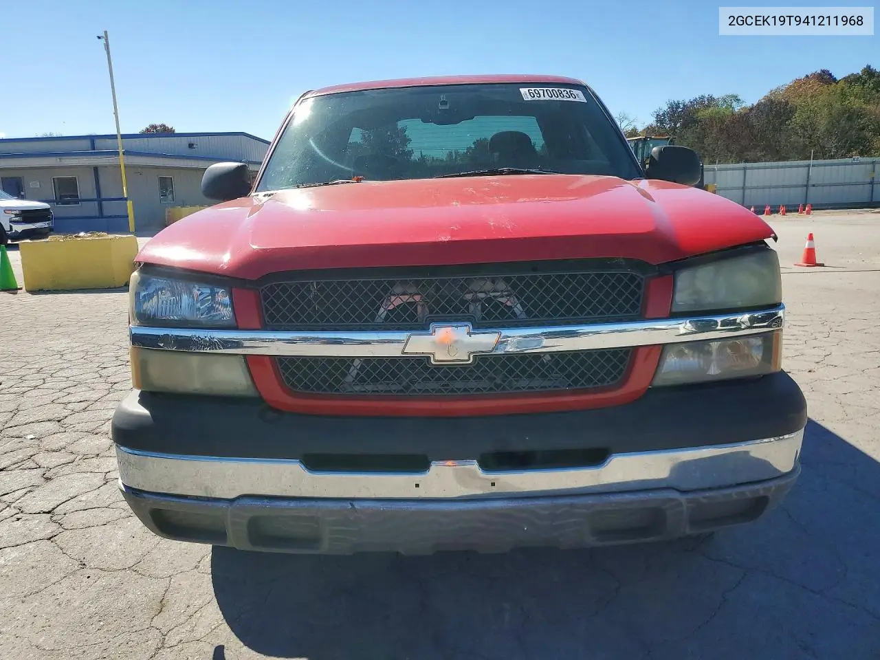 2004 CHEVROLET SILVERADO VIN 2GCEK19T941211968 — фото 5