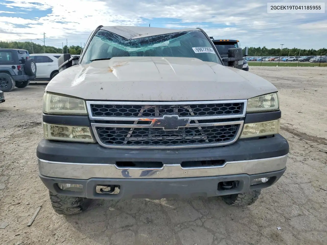 2004 CHEVROLET SILVERADO VIN 2GCEK19T041185955 — фото 5