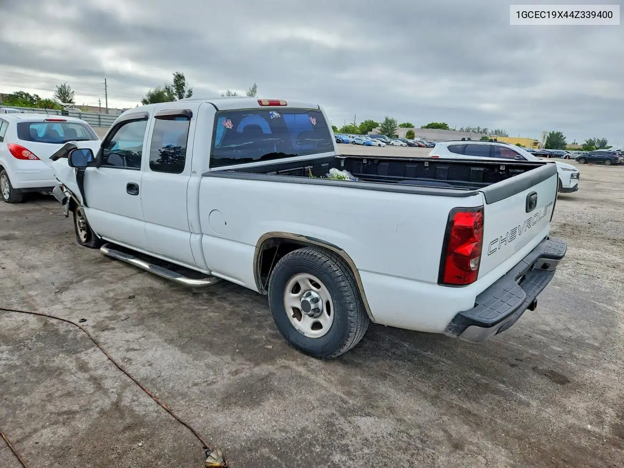 2004 CHEVROLET SILVERADO VIN 1GCEC19X44Z339400 — фото 2