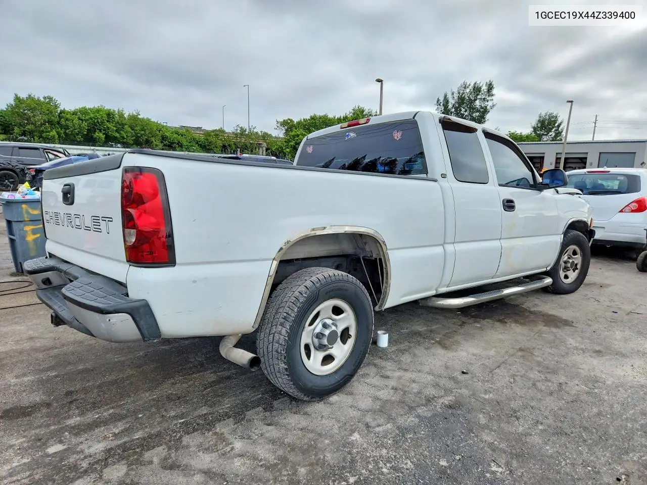 2004 CHEVROLET SILVERADO VIN 1GCEC19X44Z339400 — фото 3