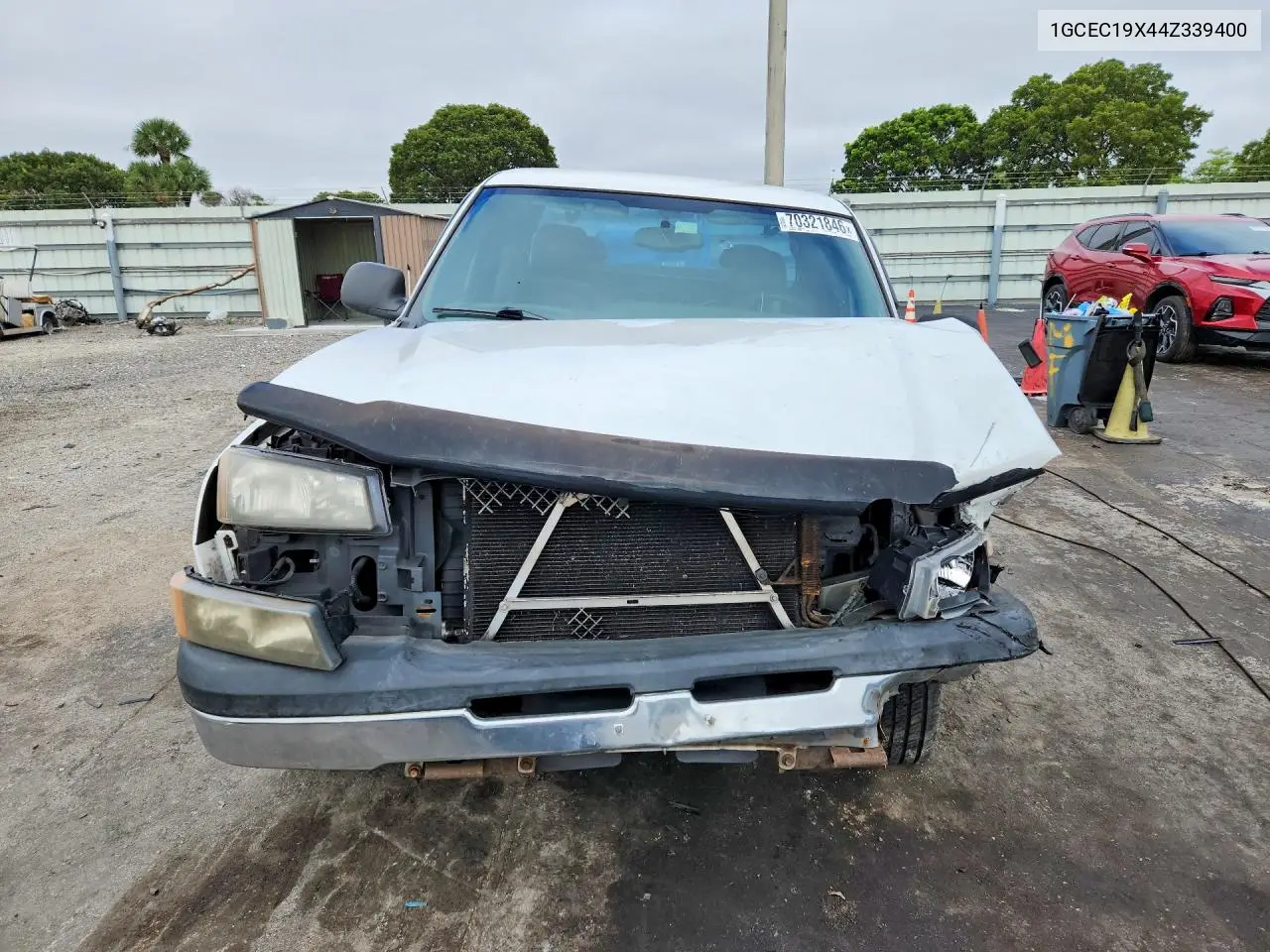 2004 CHEVROLET SILVERADO VIN 1GCEC19X44Z339400 — фото 5