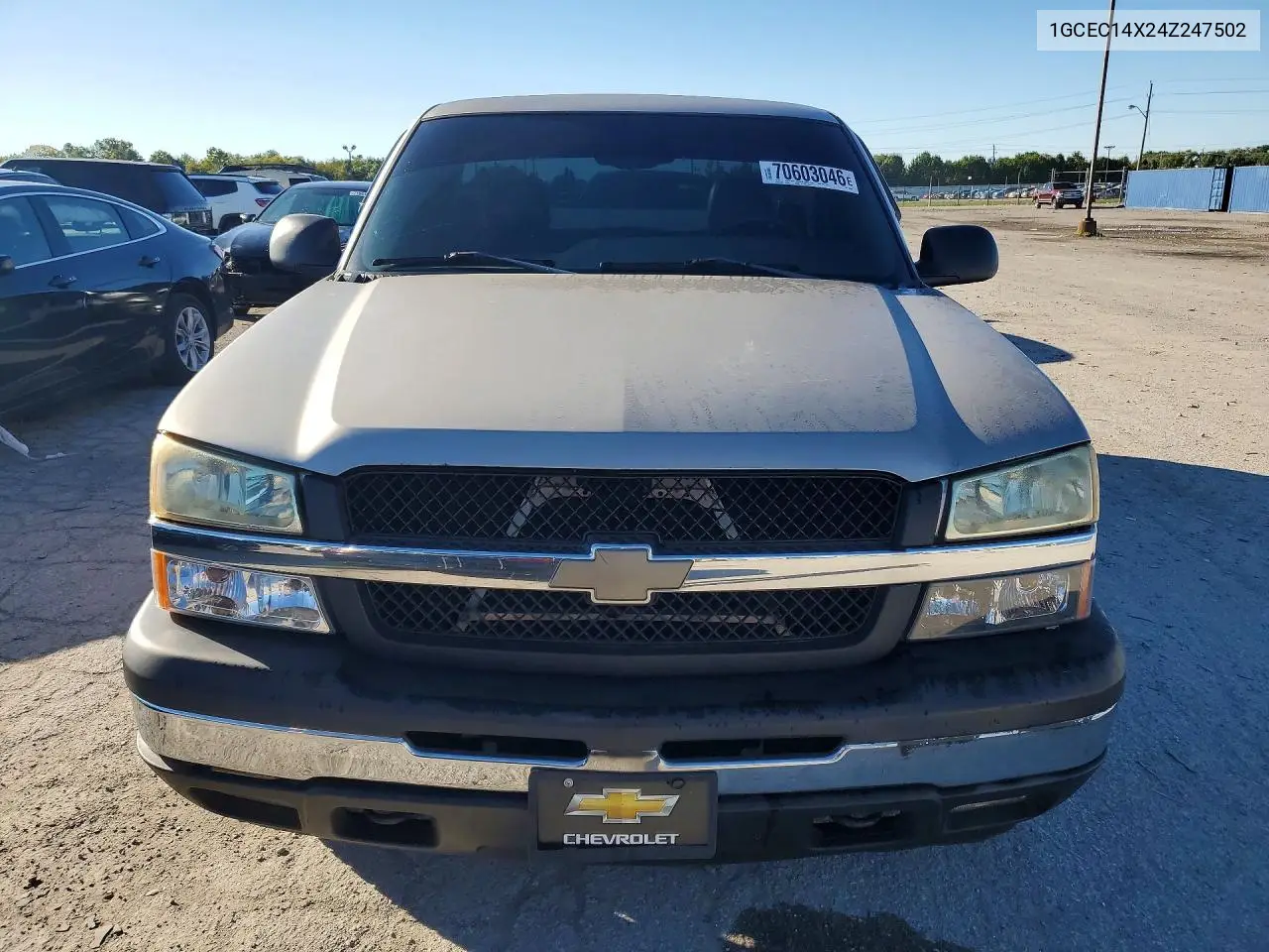 2004 CHEVROLET SILVERADO VIN 1GCEC14X24Z247502 — фото 5
