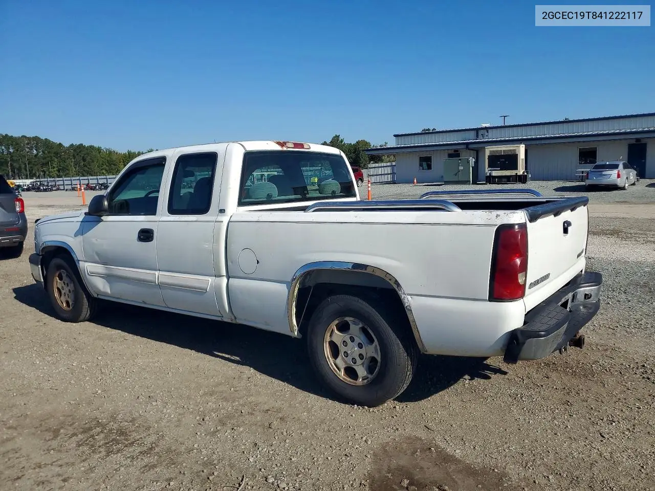 2004 CHEVROLET SILVERADO VIN 2GCEC19T841222117 — фото 2
