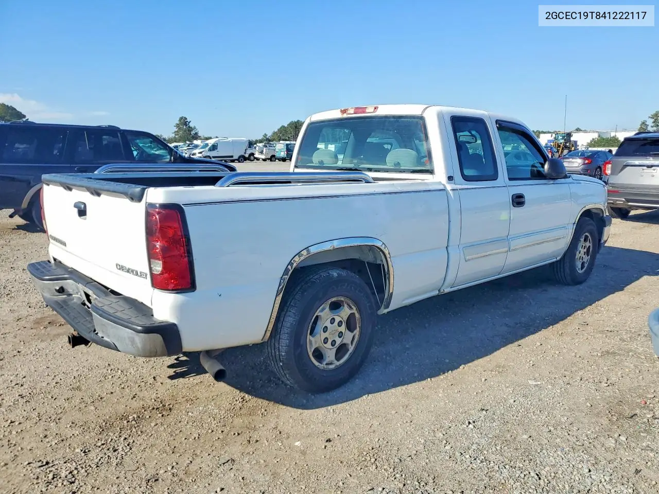 2004 CHEVROLET SILVERADO VIN 2GCEC19T841222117 — фото 3