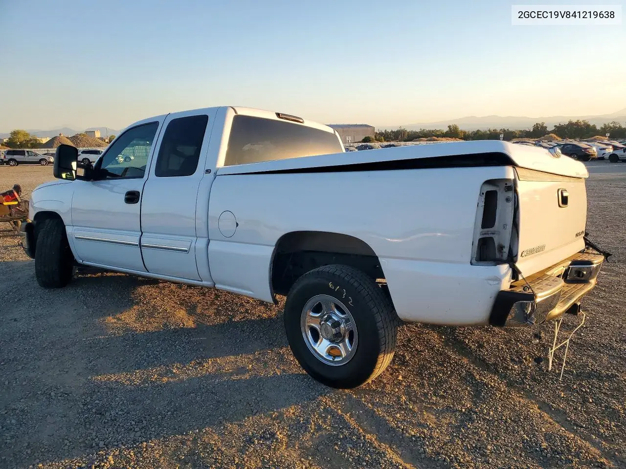2004 CHEVROLET SILVERADO VIN 2GCEC19V841219638 — фото 2