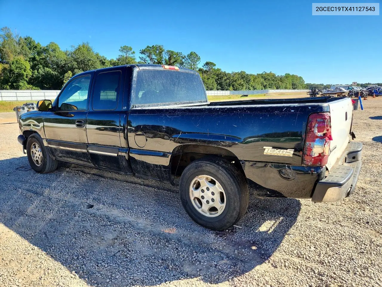 2004 CHEVROLET SILVERADO VIN 2GCEC19TX41127543 — фото 2