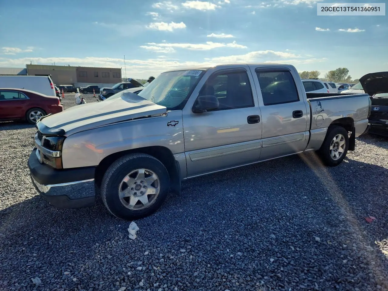 CHEVROLET SILVERADO 2004, VIN 2GCEC13T541360951
