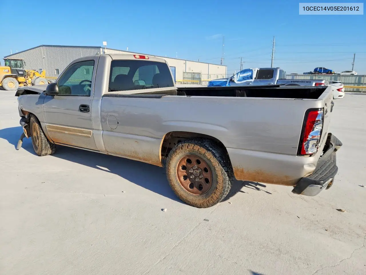 2005 CHEVROLET SILVERADO VIN 1GCEC14V05E201612 — фото 2