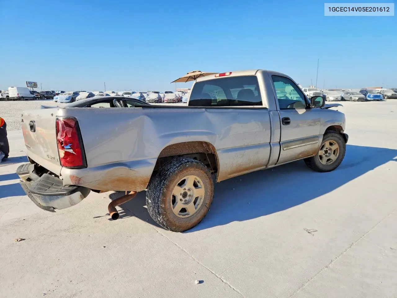 2005 CHEVROLET SILVERADO VIN 1GCEC14V05E201612 — фото 3