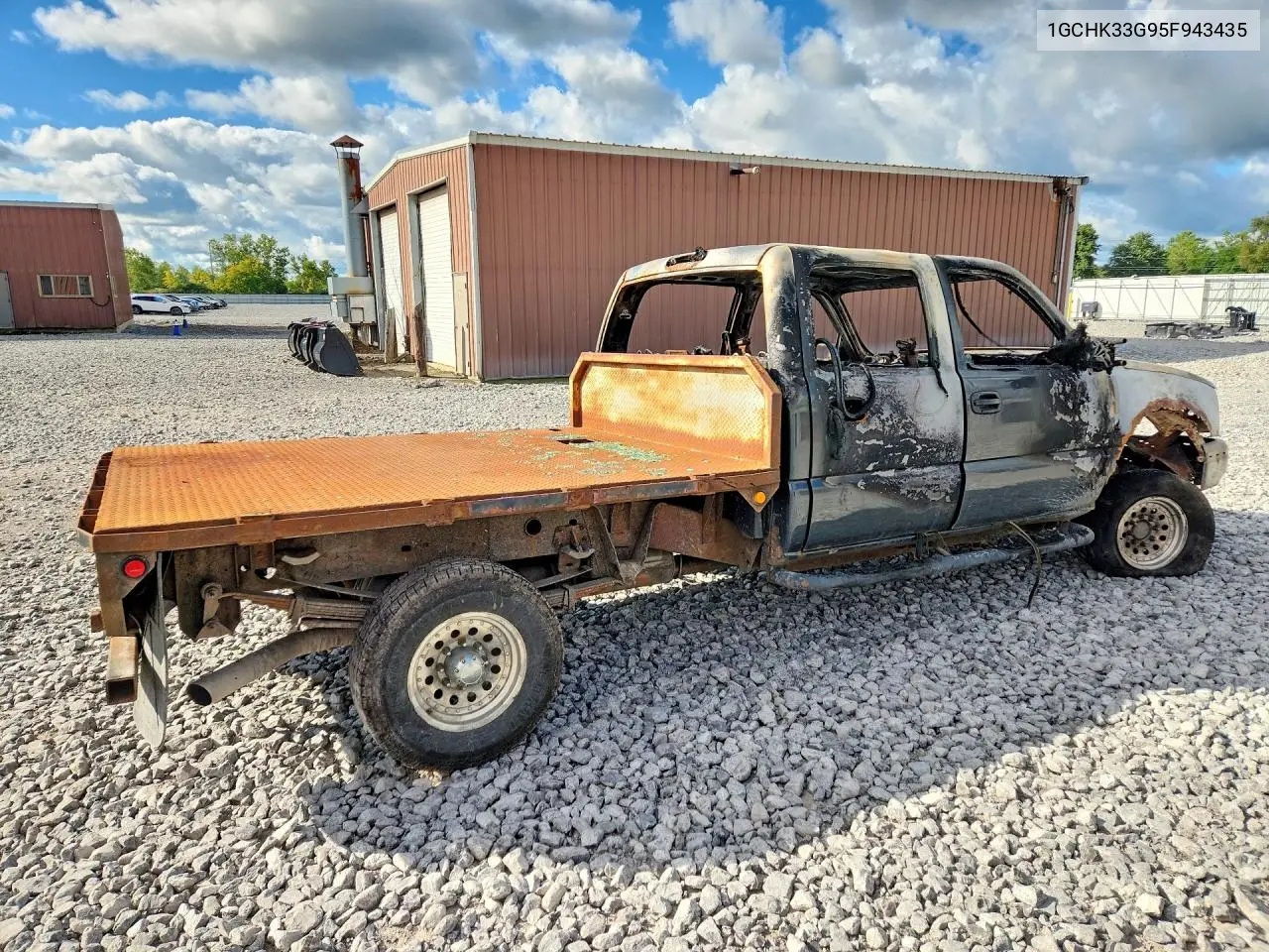 2005 CHEVROLET SILVERADO VIN 1GCHK33G95F943435 — фото 3