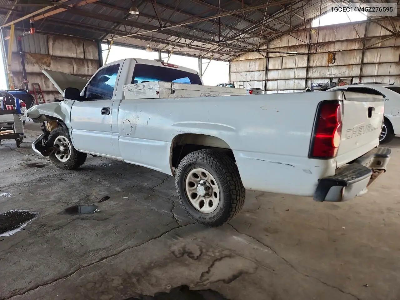 2005 CHEVROLET SILVERADO VIN 1GCEC14V45Z276595 — фото 2