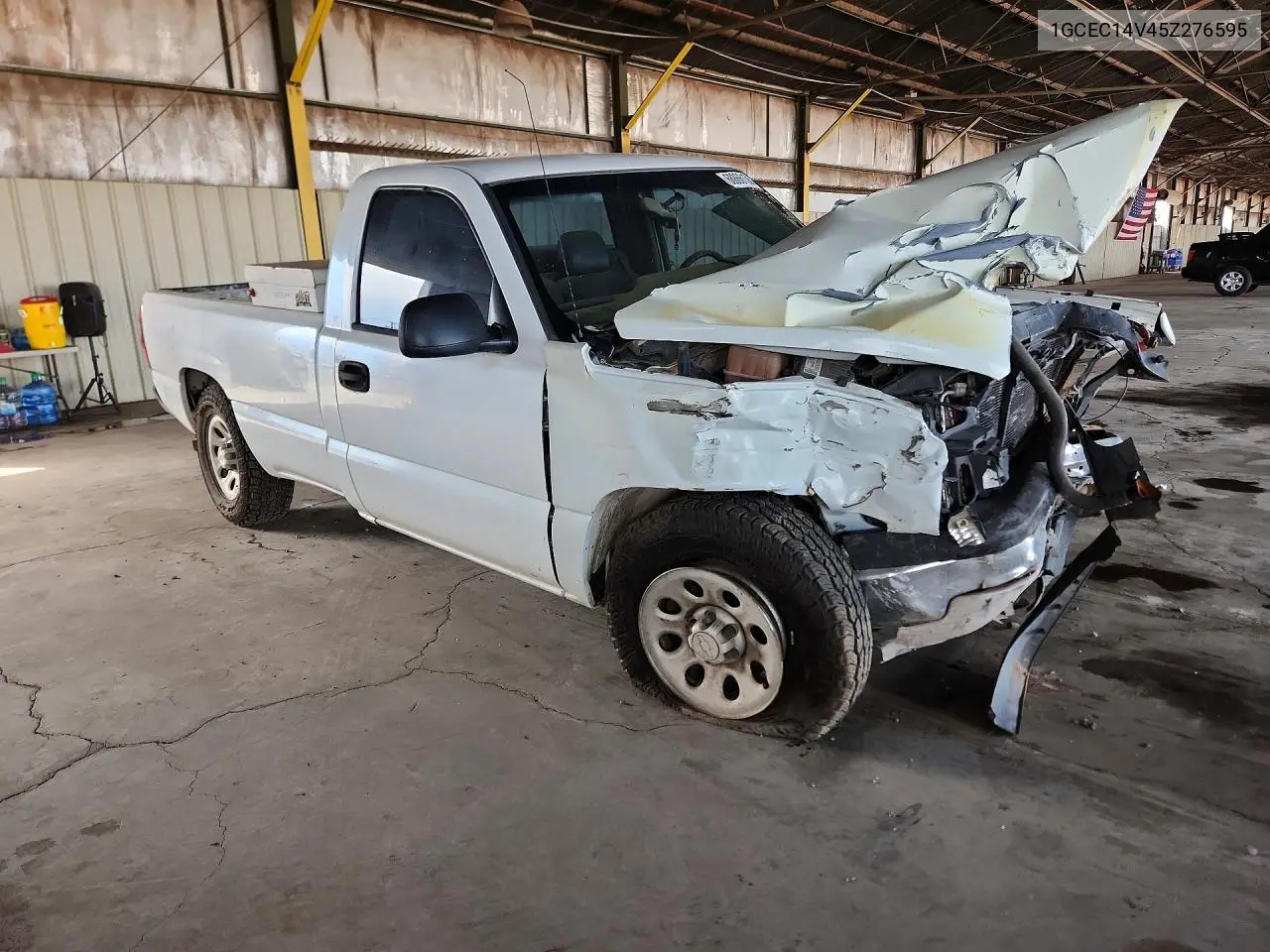 2005 CHEVROLET SILVERADO VIN 1GCEC14V45Z276595 — фото 4