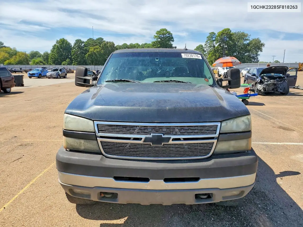 2005 CHEVROLET SILVERADO VIN 1GCHK23285F818263 — фото 5