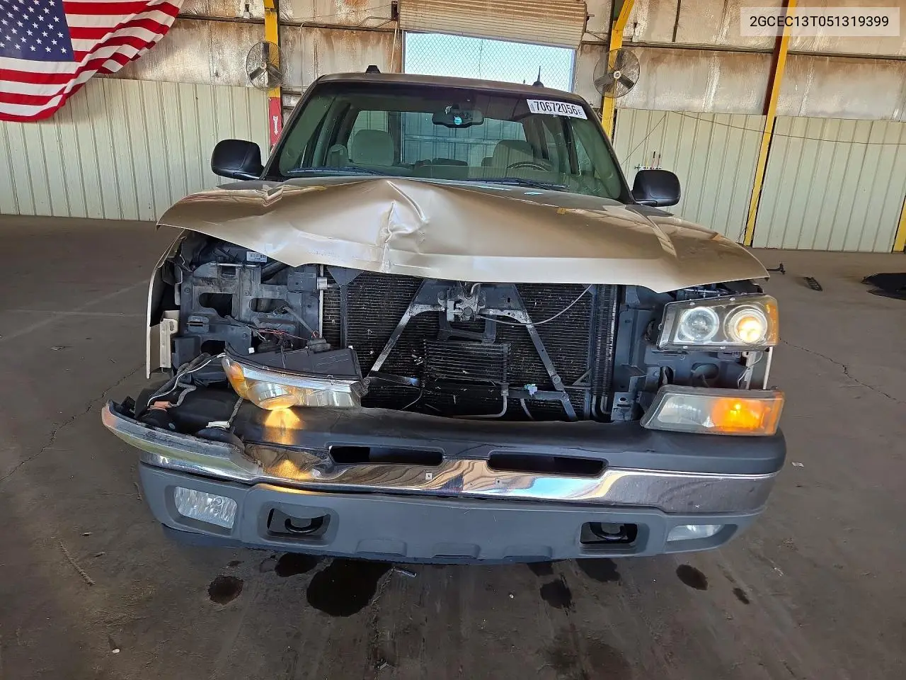 2005 CHEVROLET SILVERADO VIN 2GCEC13T051319399 — фото 5