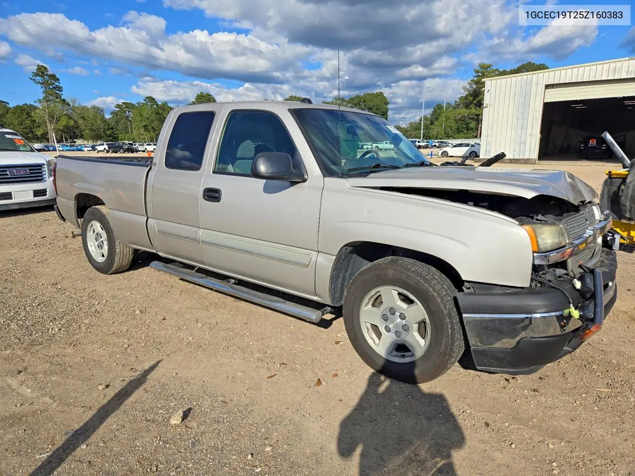 2005 CHEVROLET SILVERADO VIN 1GCEC19T25Z160383 — фото 4