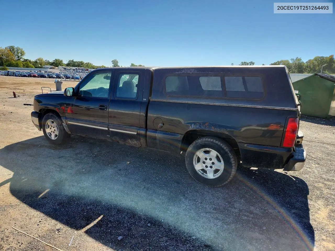 2005 CHEVROLET SILVERADO VIN 2GCEC19T251264493 — фото 2