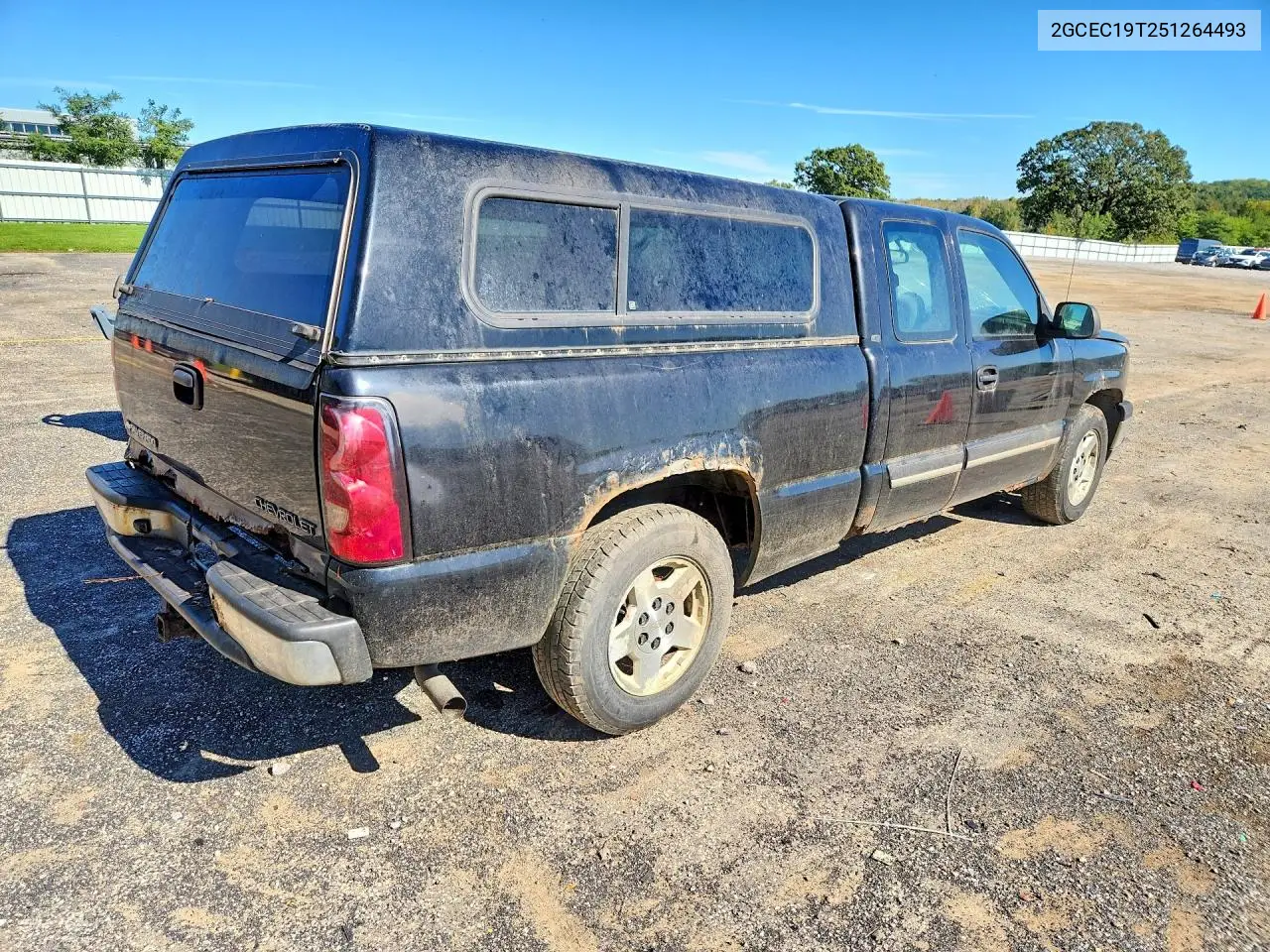 2005 CHEVROLET SILVERADO VIN 2GCEC19T251264493 — фото 3