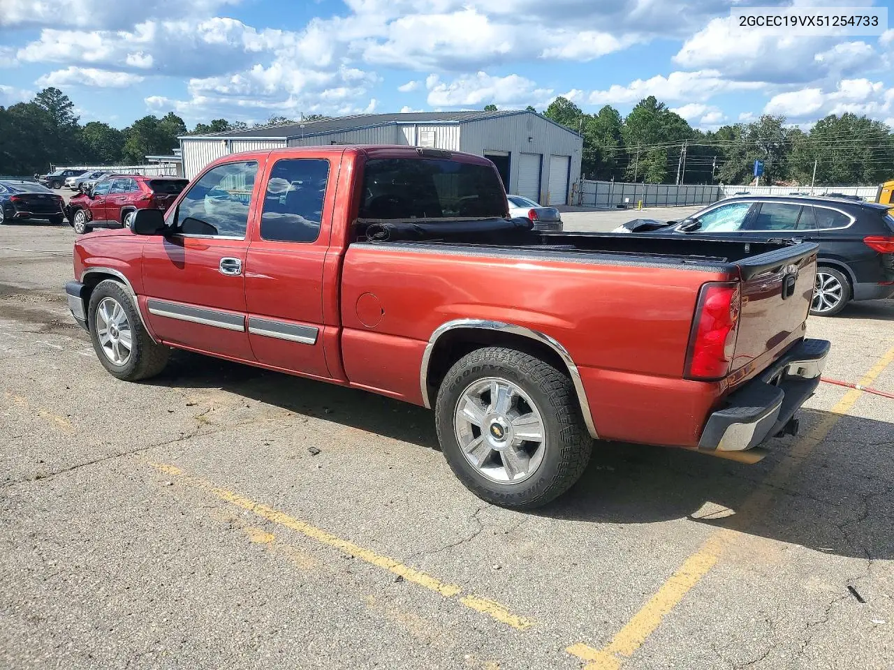 2005 CHEVROLET SILVERADO VIN 2GCEC19VX51254733 — фото 2