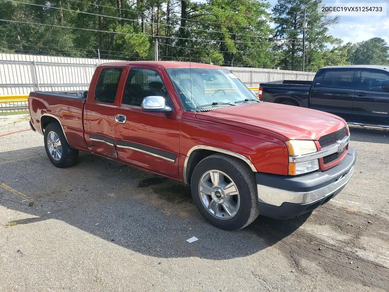 2005 CHEVROLET SILVERADO VIN 2GCEC19VX51254733 — фото 4
