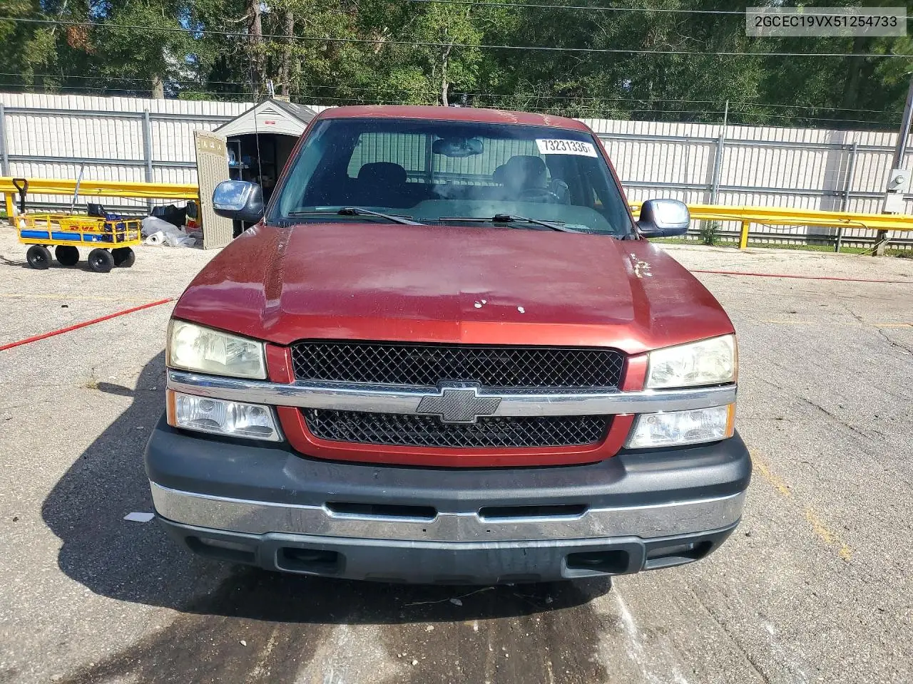 2005 CHEVROLET SILVERADO VIN 2GCEC19VX51254733 — фото 5