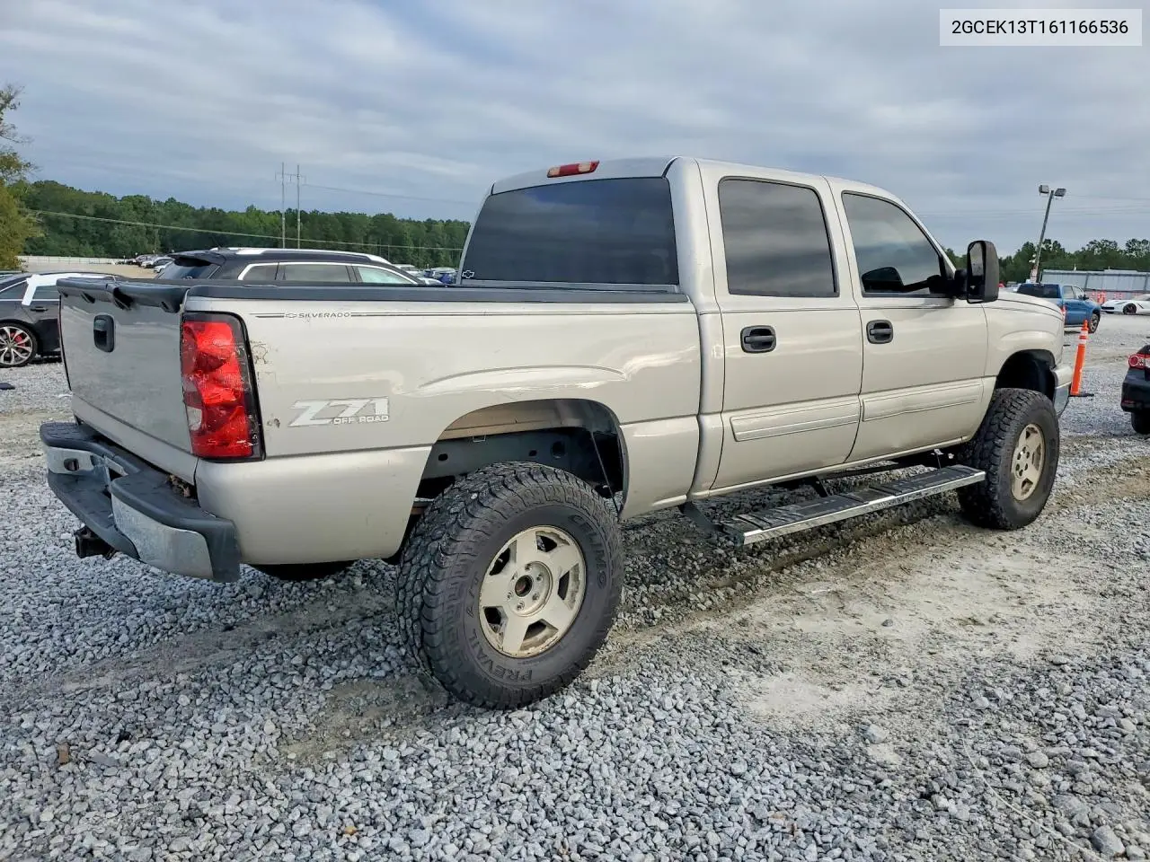 2006 CHEVROLET SILVERADO VIN 2GCEK13T161166536 — фото 3