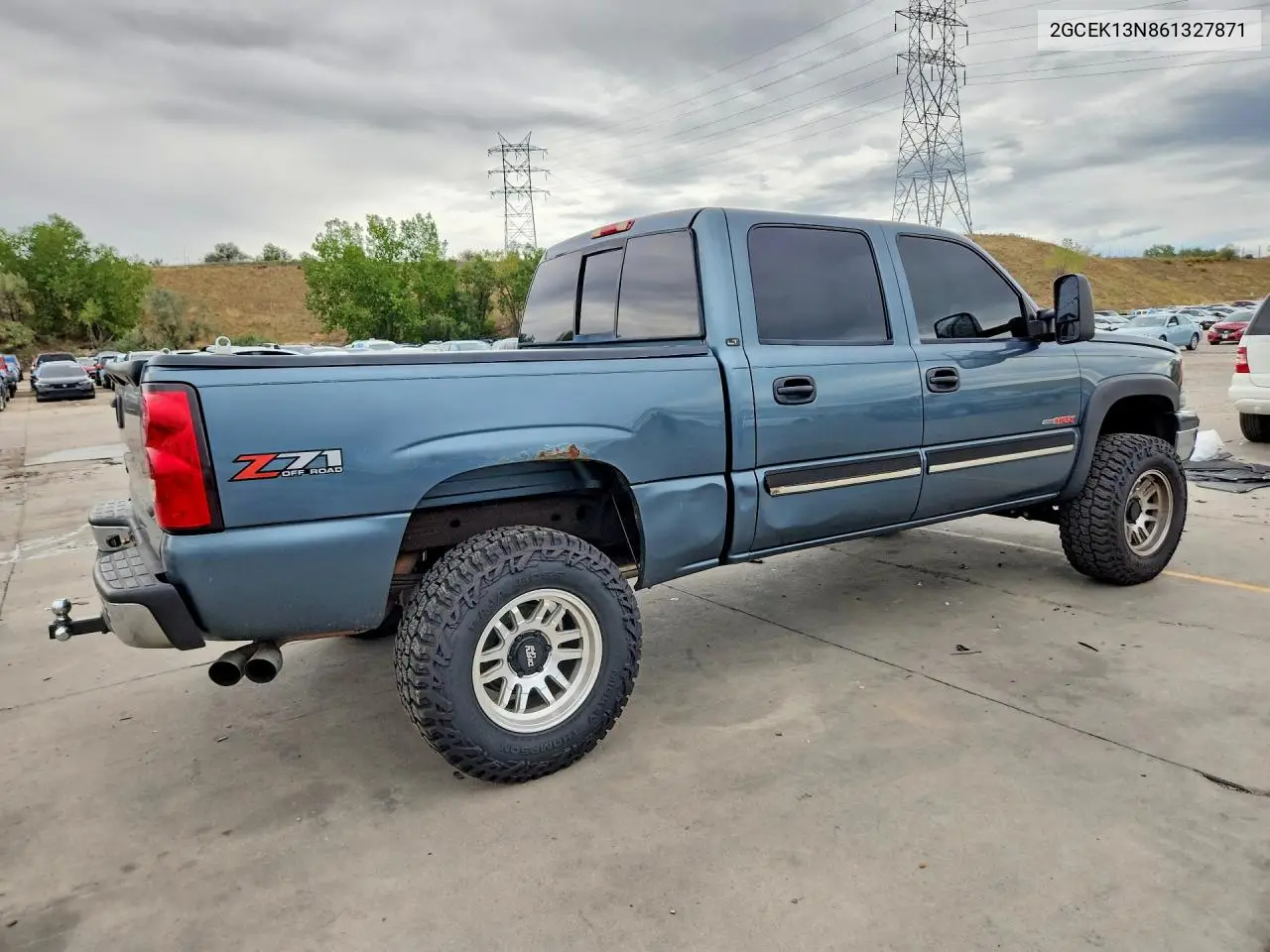2006 CHEVROLET SILVERADO VIN 2GCEK13N861327871 — фото 3