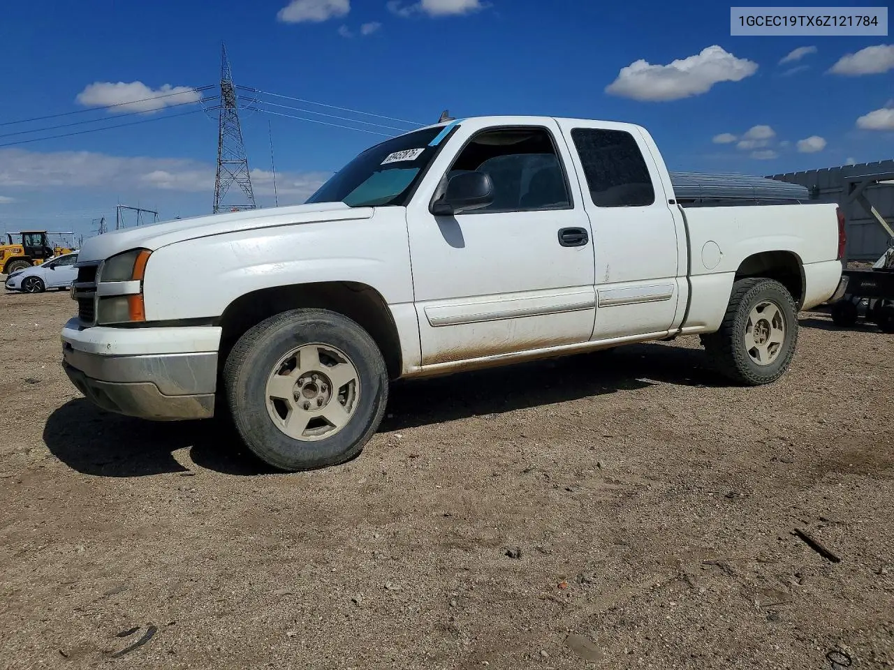 CHEVROLET SILVERADO 2006, VIN 1GCEC19TX6Z121784