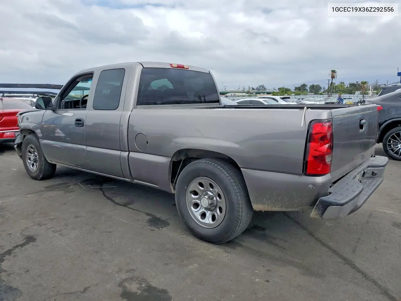 2006 CHEVROLET SILVERADO VIN 1GCEC19X36Z292556 — фото 2