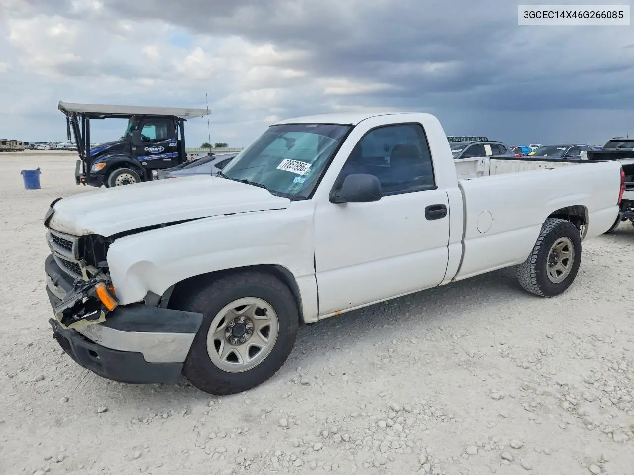 CHEVROLET SILVERADO 2006, VIN 3GCEC14X46G266085
