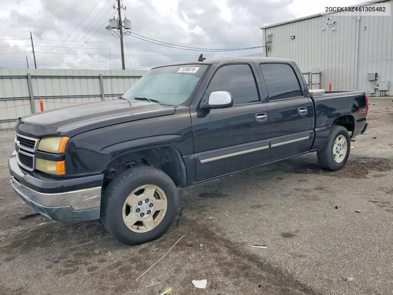 CHEVROLET SILVERADO 2006, VIN 2GCEK13Z461305482