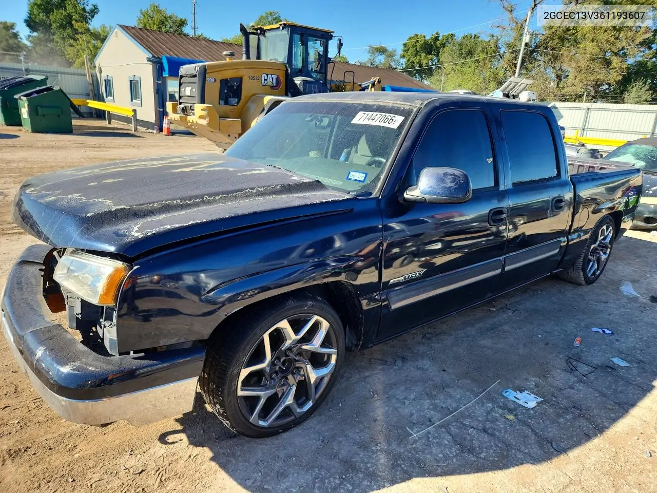 CHEVROLET SILVERADO 2006, VIN 2GCEC13V361193607