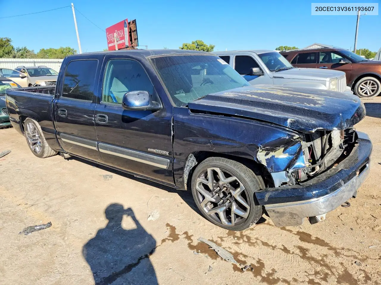 2006 CHEVROLET SILVERADO VIN 2GCEC13V361193607 — фото 4
