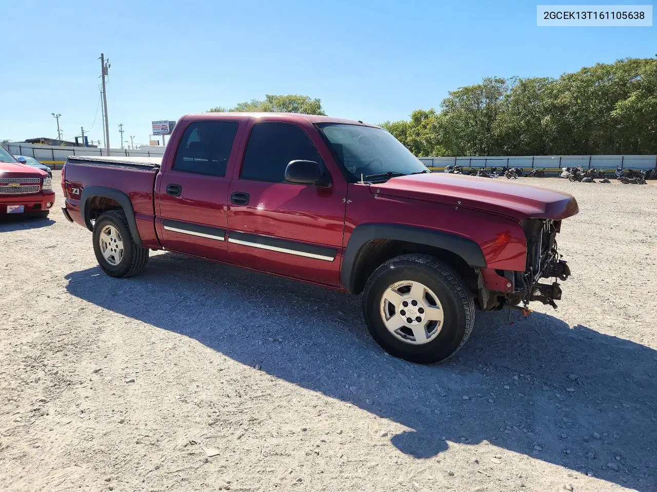 2006 CHEVROLET SILVERADO VIN 2GCEK13T161105638 — фото 4