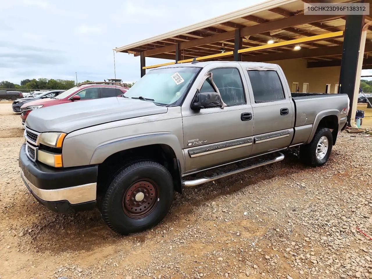 CHEVROLET SILVERADO 2006, VIN 1GCHK23D96F138312
