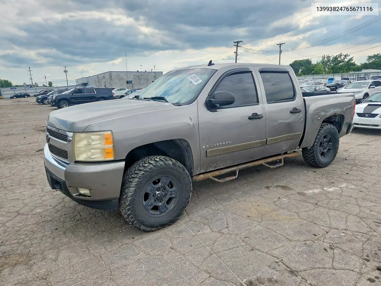 CHEVROLET SILVERADO 2007, VIN 2GCEC13J171528409