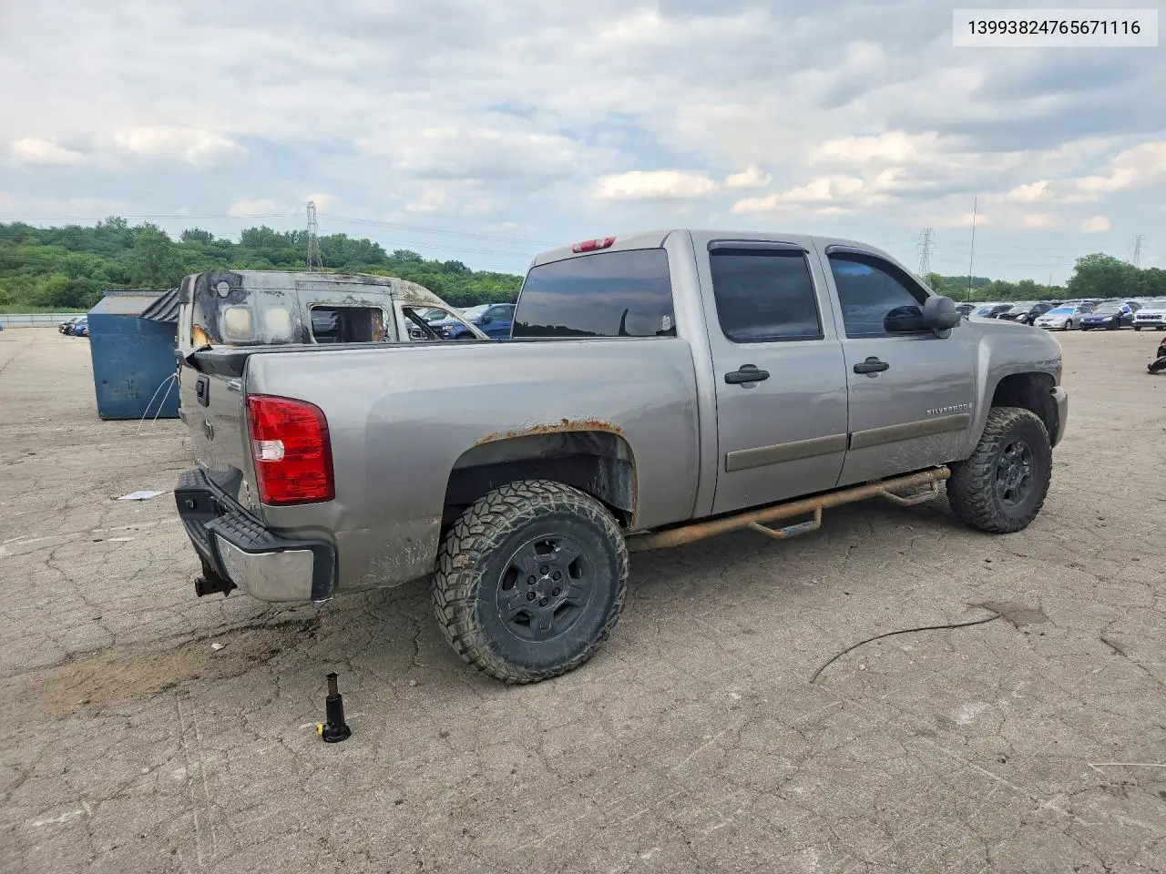 2007 CHEVROLET SILVERADO VIN 2GCEC13J171528409 — фото 3